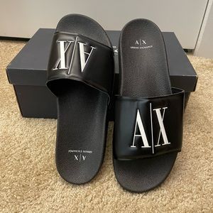 Armani Slides (Brand New)